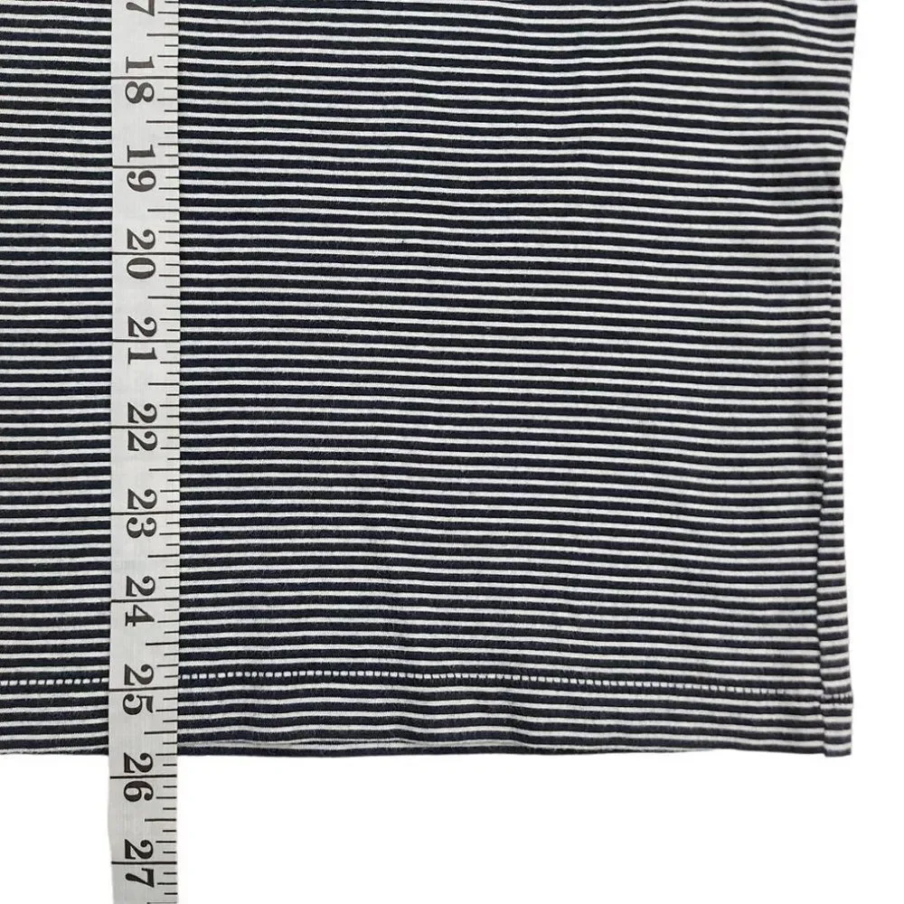 Penguin Boys T-Shirt Small Blue Gray Short Sleeve Stripes Crew Neck Cotton - Picture 7 of 9